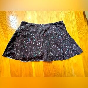 Athleta Match Point Skort Womens Medium City Lights Print Tennis Lined Skirt.